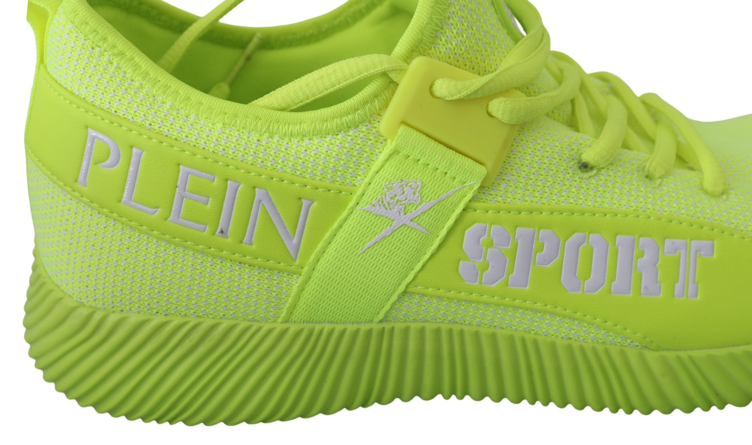 Philipp Plein Gröna CARTER-logotyp Höga sneakers