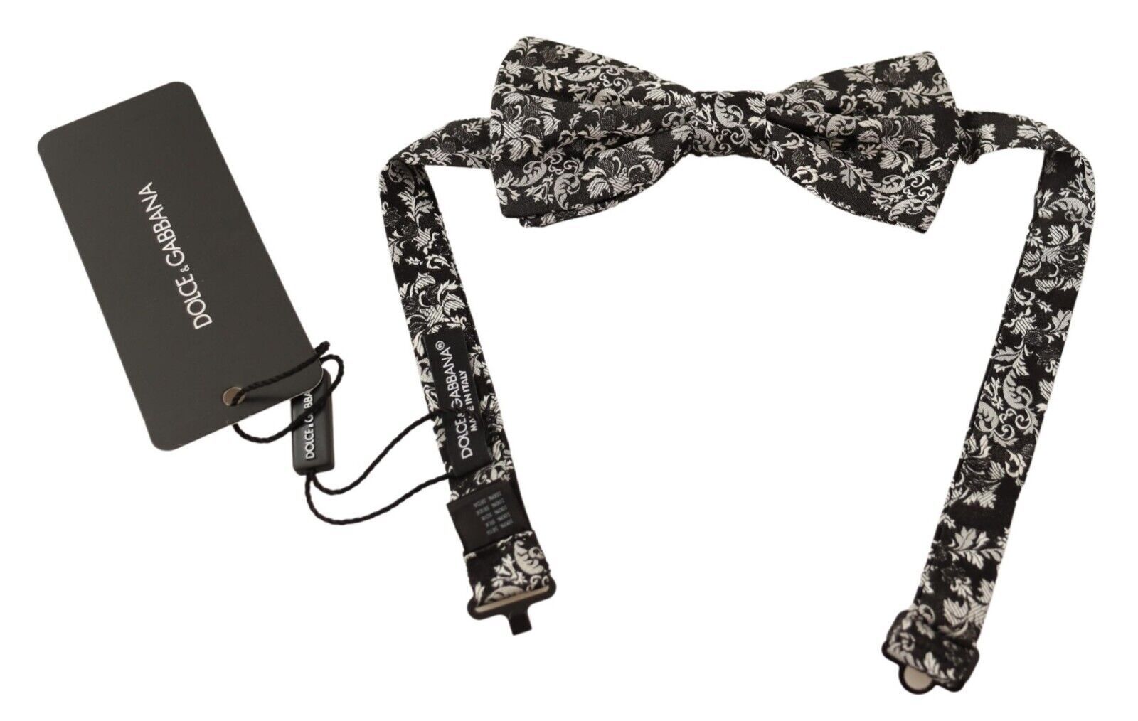 Dolce & Gabbana Flerfärgad Blommig Fluga med Justerbar Halsringning i Papillon (Kopia)