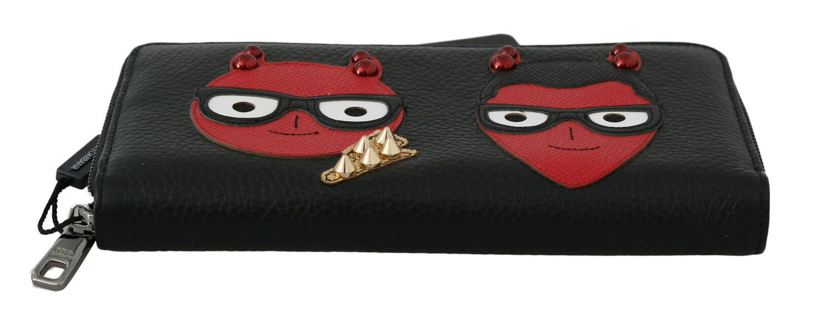 Dolce & Gabbana Svartrött Läder