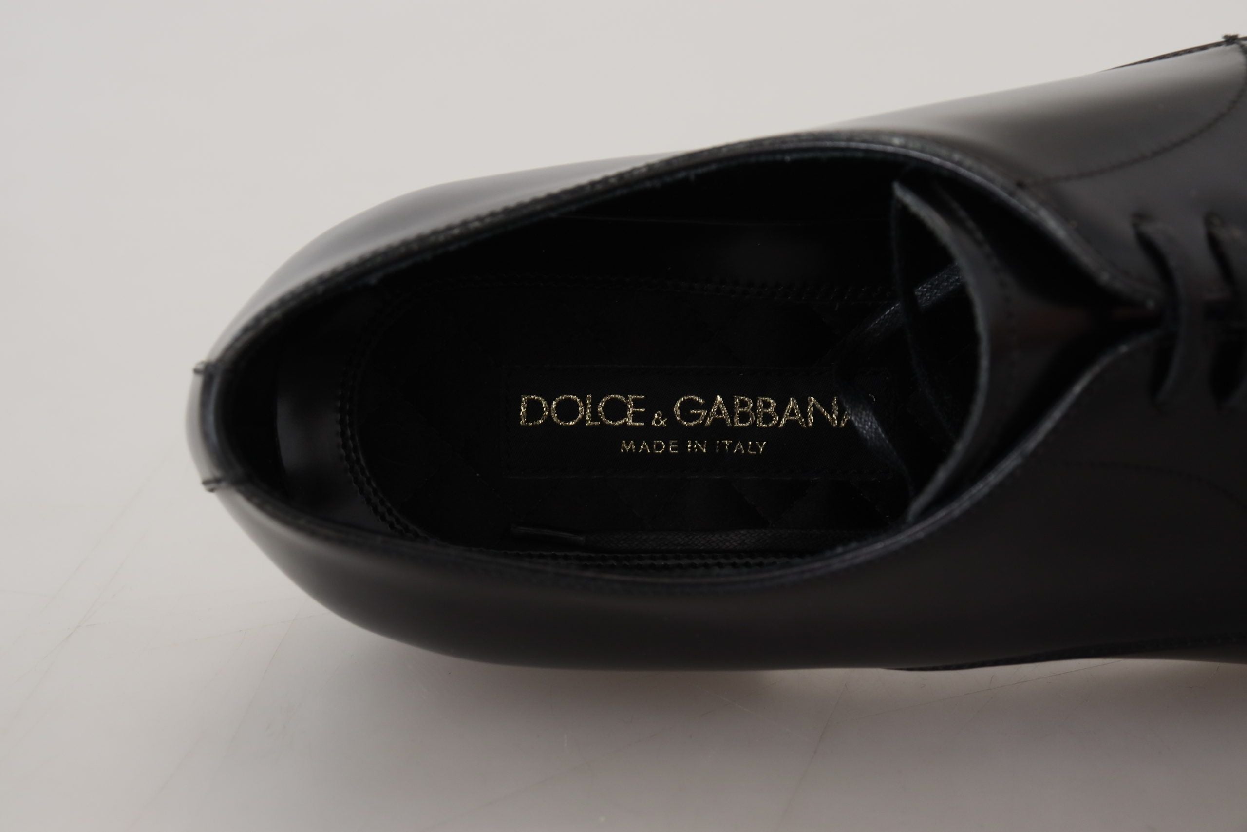 Dolce & Gabbana svarta läderskor