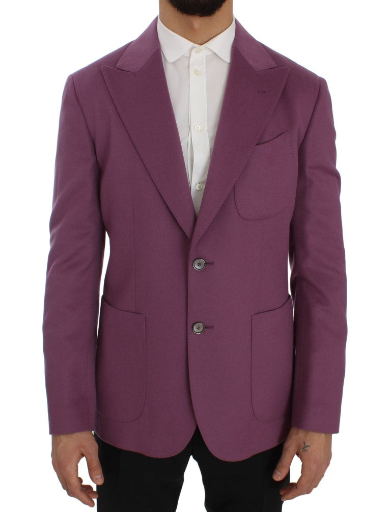 Dolce & Gabbana Lila Kashmir Slim Fit Kavaj