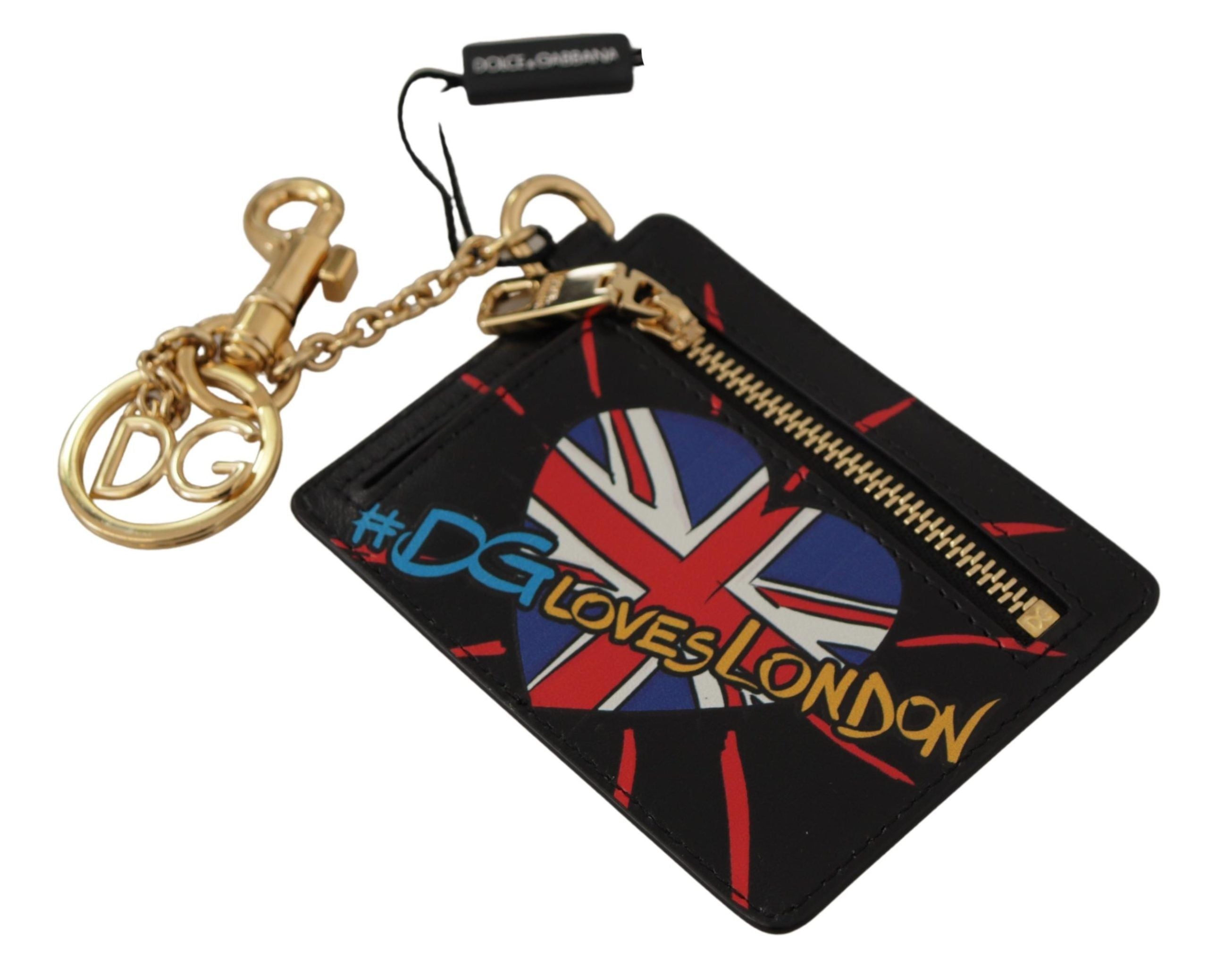 Dolce & Gabbana svart läder