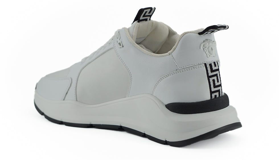 Versace Sleek Vita Sneakers i Kalvskinn
