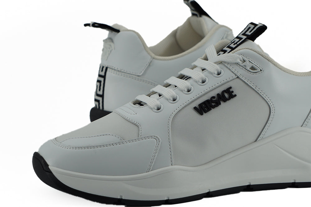 Versace Sleek Vita Sneakers i Kalvskinn