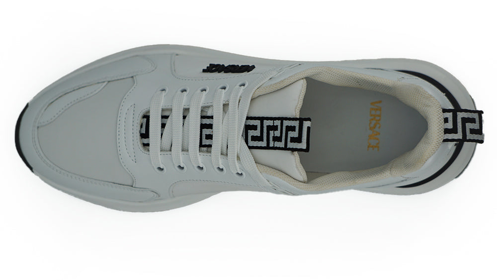 Versace Sleek Vita Sneakers i Kalvskinn