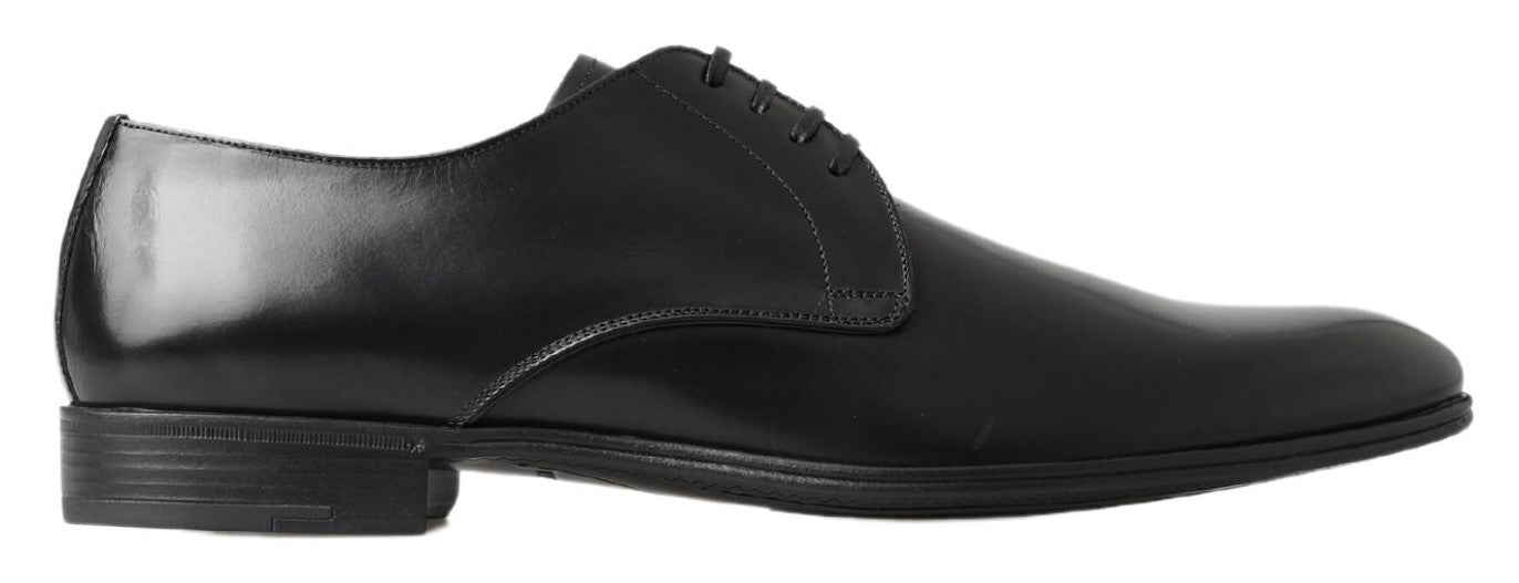 Dolce & Gabbana Svarta Derby Formella Skor