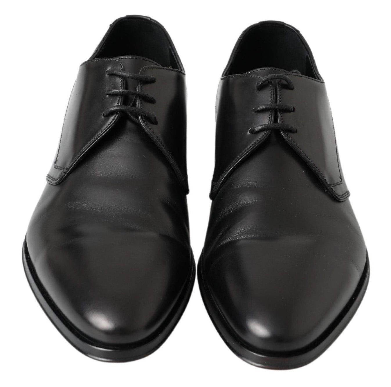 Dolce & Gabbana Svarta Derby Formella Skor