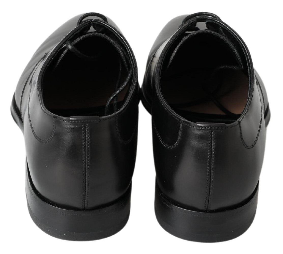 Dolce & Gabbana Svarta Derby Formella Skor