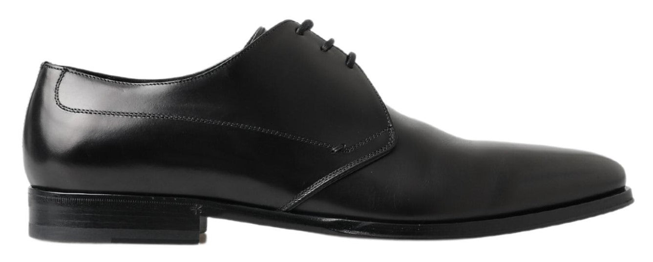 Dolce & Gabbana Svarta Derby Formella Skor