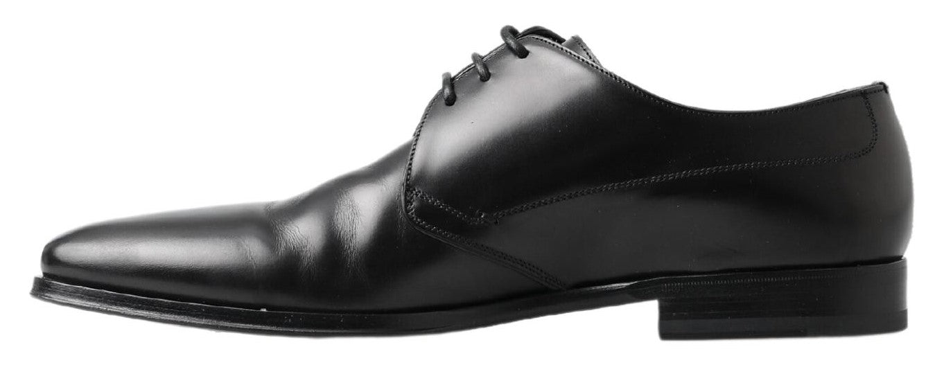 Dolce & Gabbana Svarta Derby Formella Skor