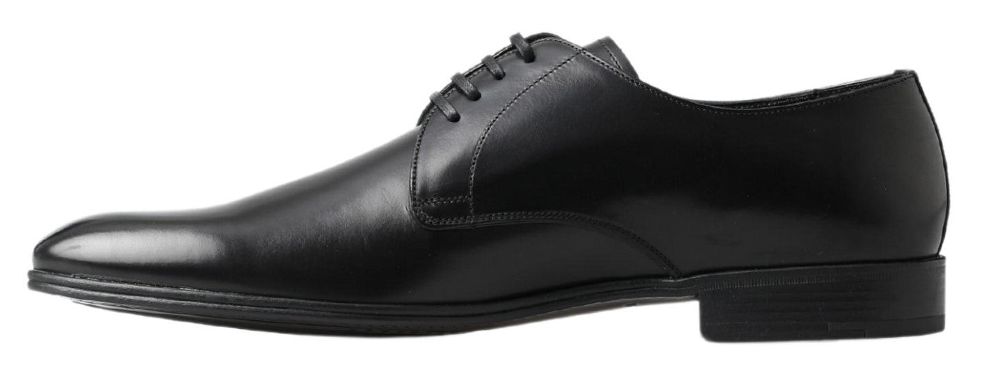 Dolce & Gabbana Svarta Derby Formella Skor