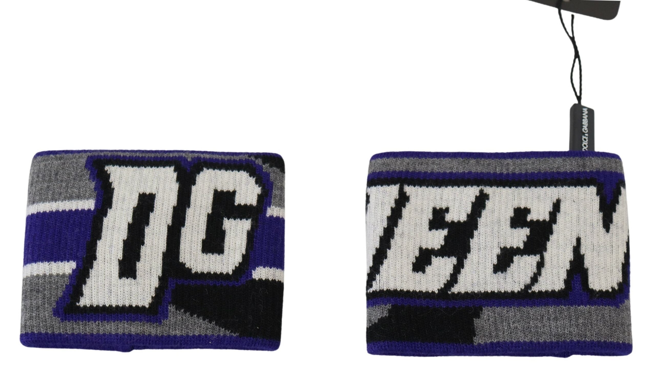 Dolce & Gabbana Lila Logotyp Tvådelat Set Armband