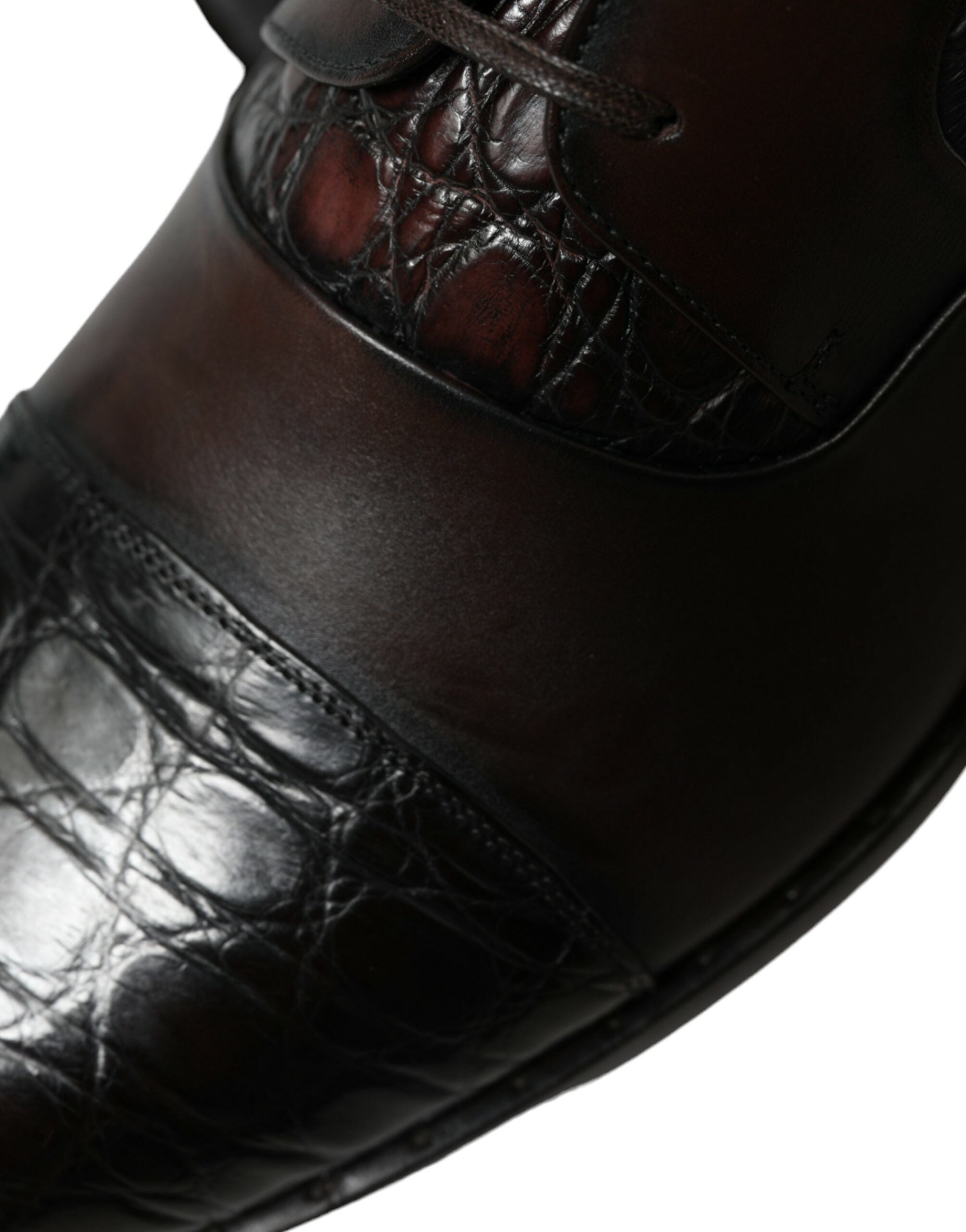 Dolce & Gabbana Bruna Exotiska Läderskor För Herr