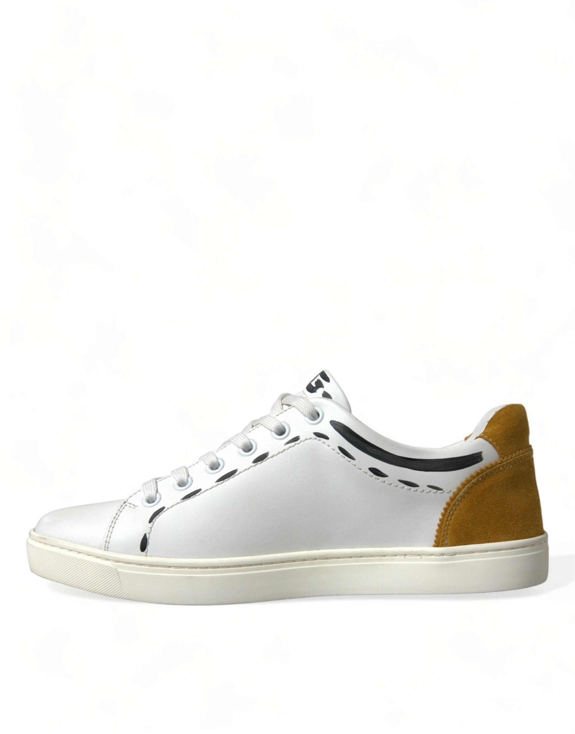 Dolce & Gabbana Vita Läder LOVE Milano Herr Sneakers Skor