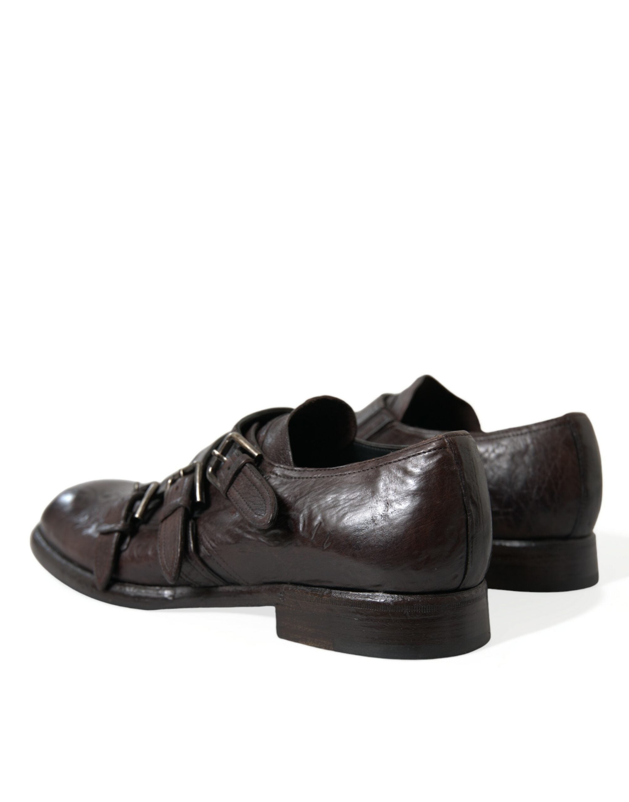 Dolce & Gabbana Bruna Läderremmar Formella Skor