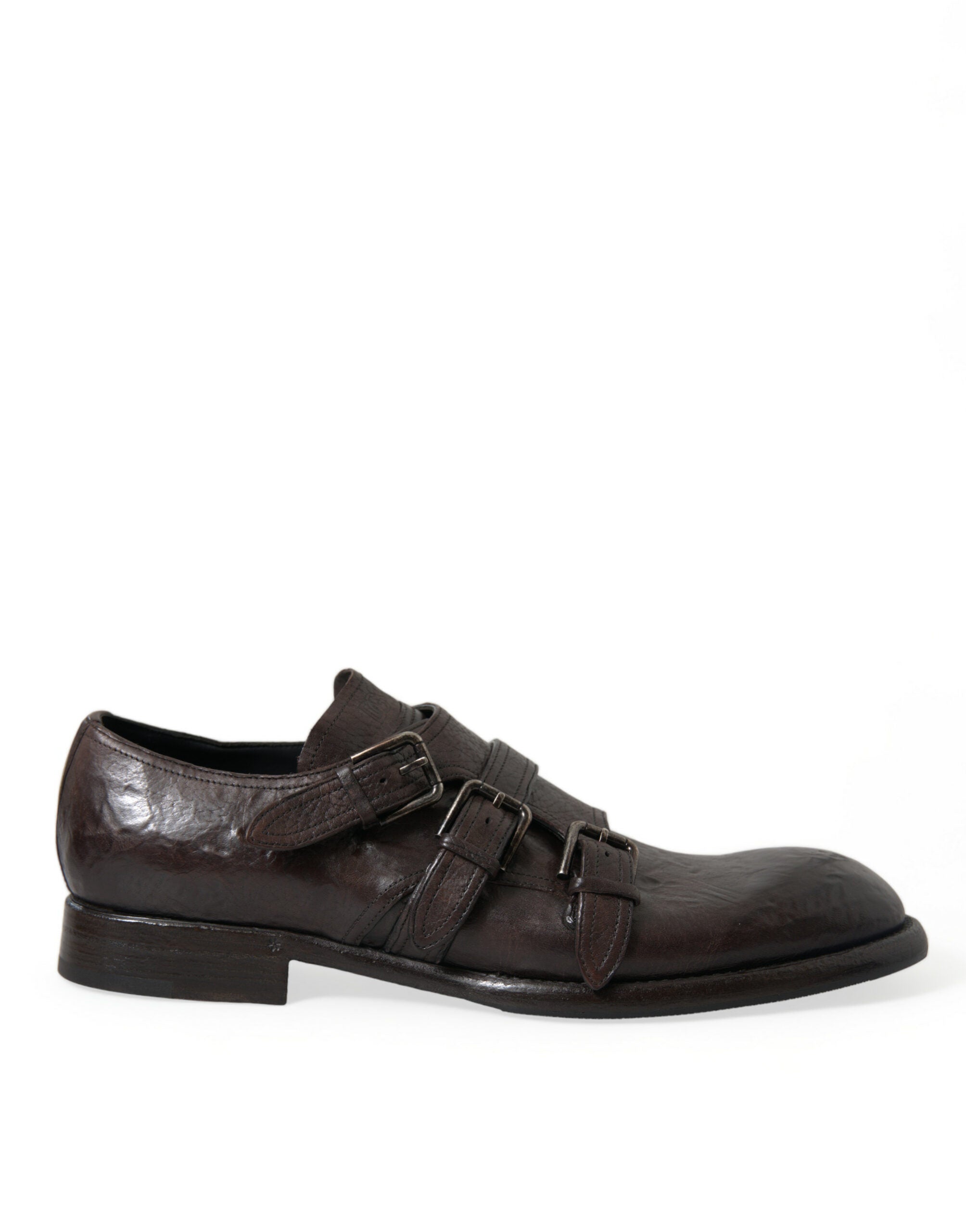 Dolce & Gabbana Bruna Läderremmar Formella Skor