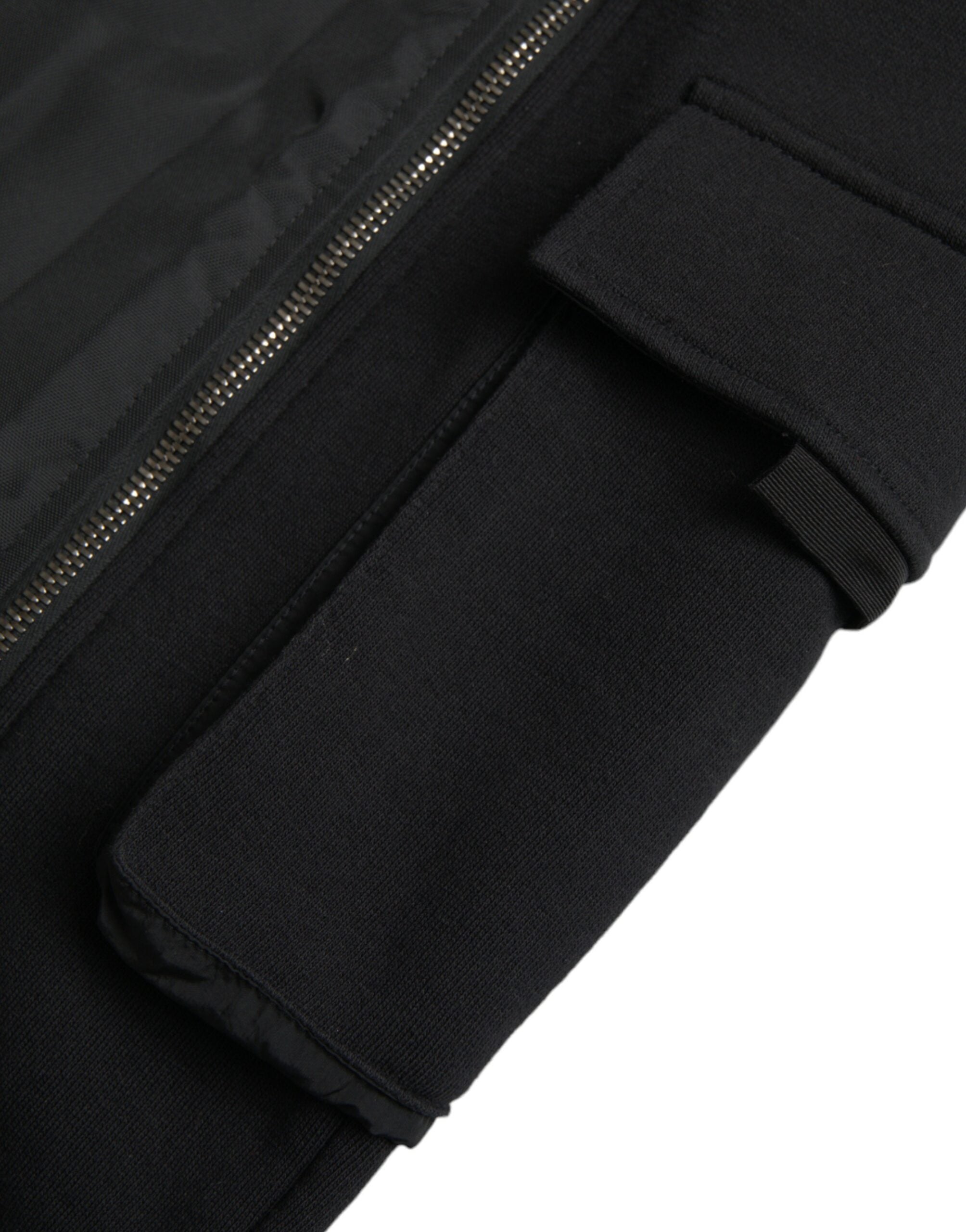 Dolce & Gabbana svarta skinny byxor i bomullsblandning