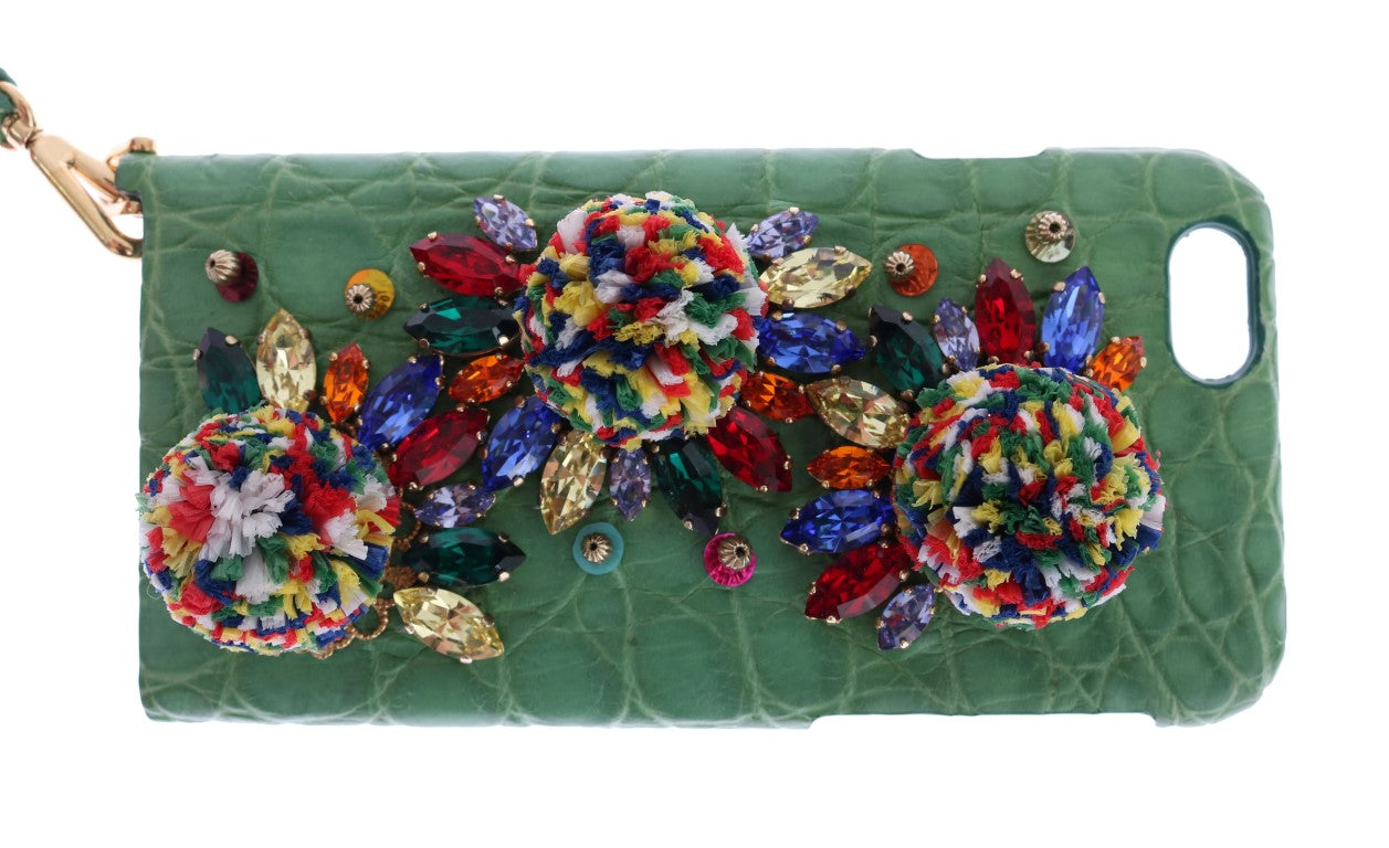 Dolce & Gabbana Flerfärgad AGNESE Sugrörsväska med Kristaller och Pompom