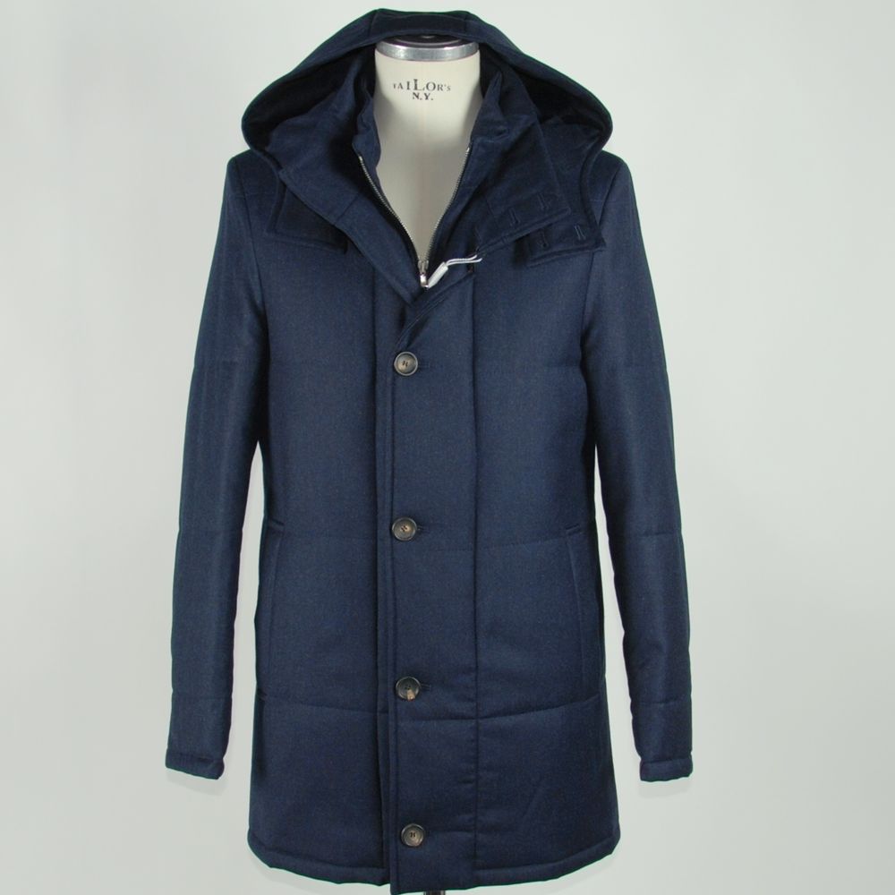 Made in Italy Elegant Italian Wool-Cashmere Men&