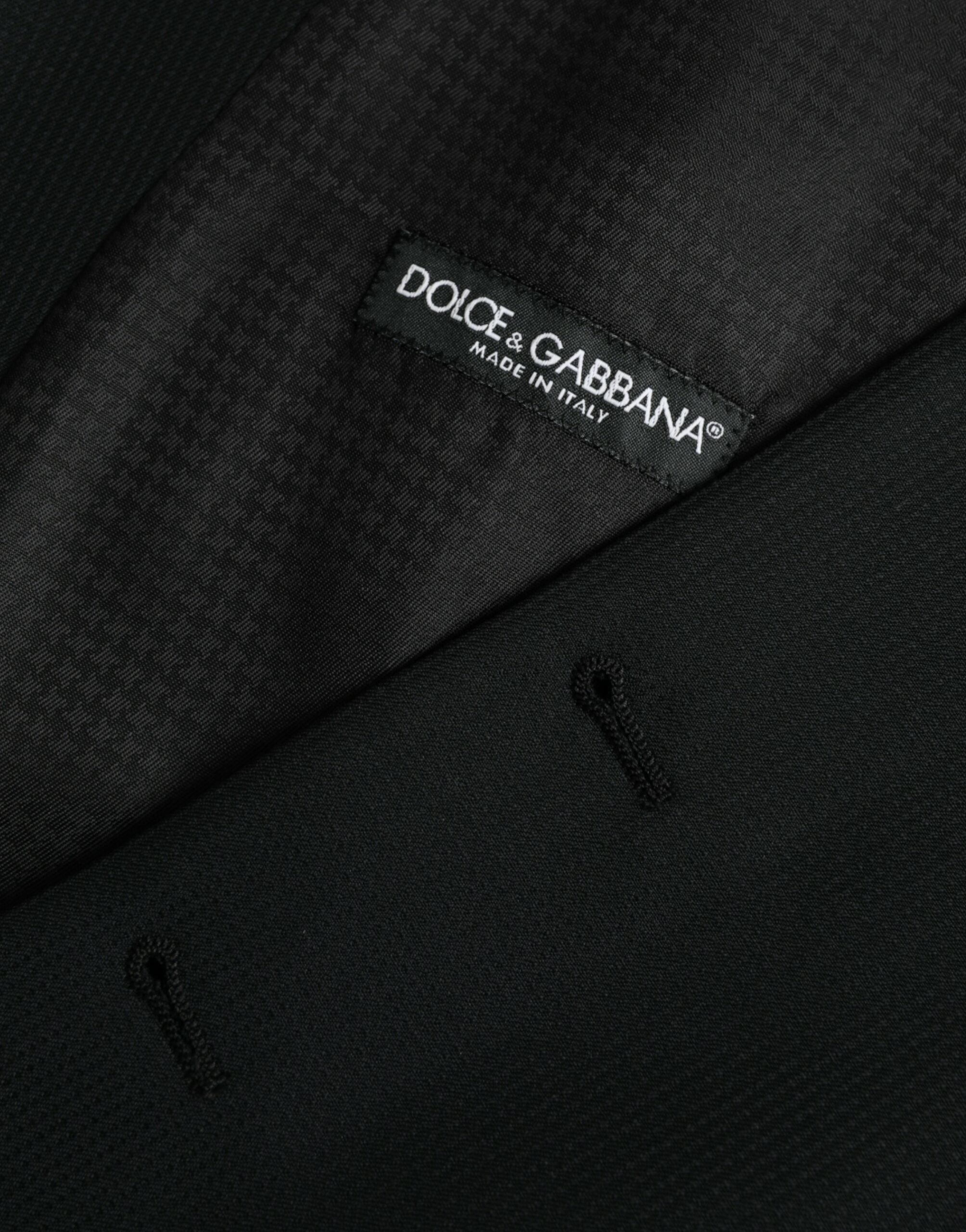 Dolce & Gabbana Svart Ullväst Klänning Formell Väst