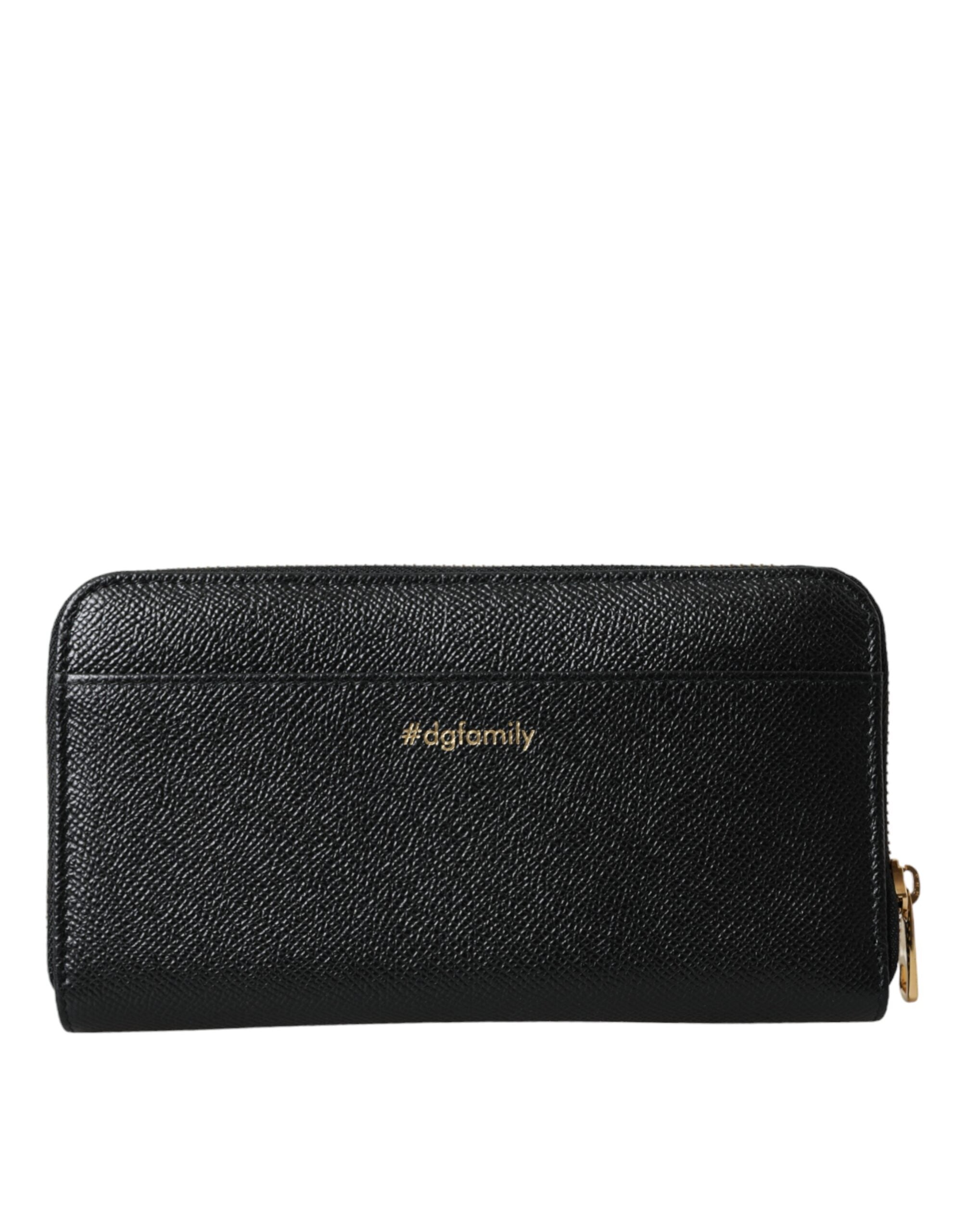 Dolce & Gabbana Black Blue Leather