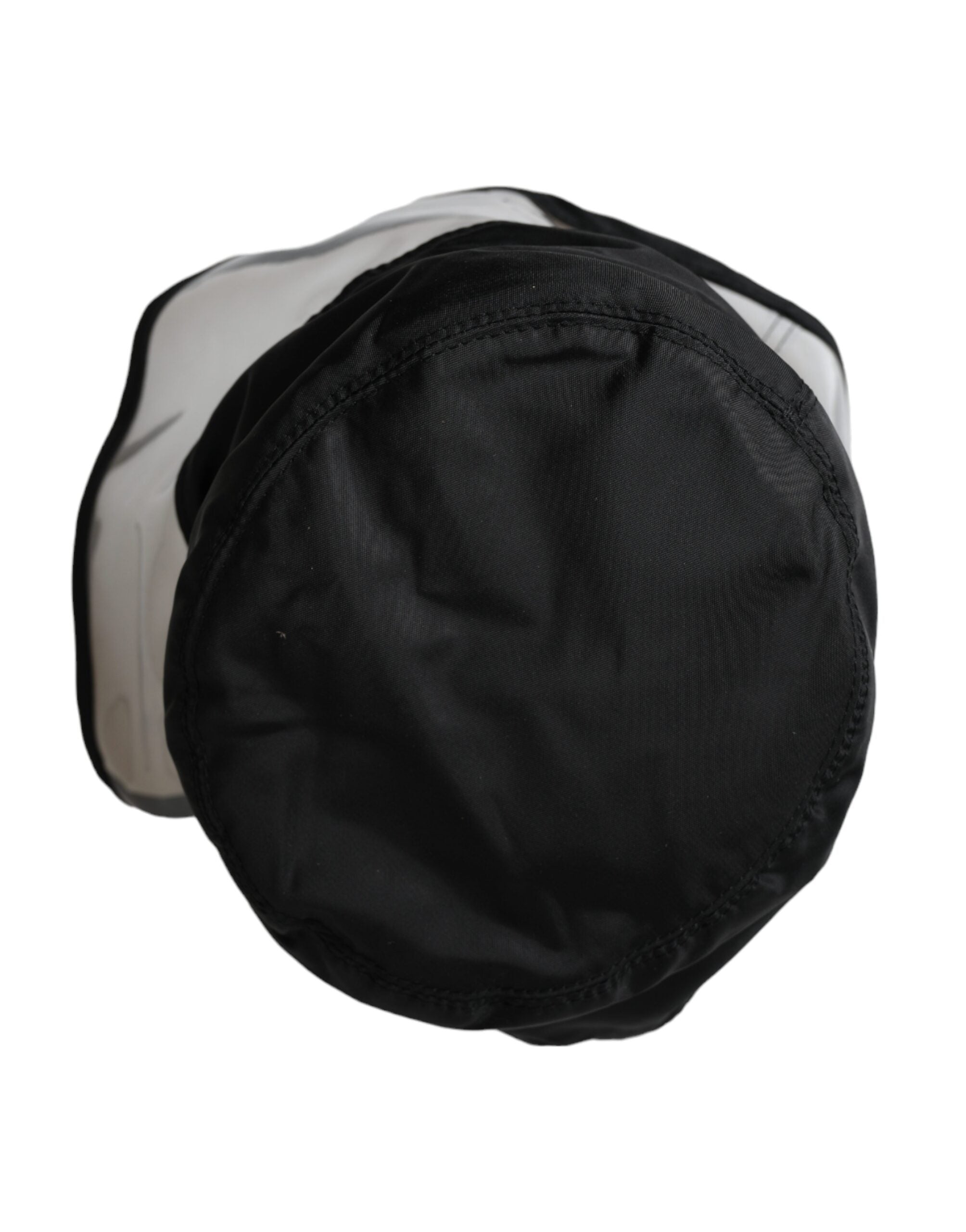 Dolce & Gabbana Svart Polyester Plast Bucket Hat Herr