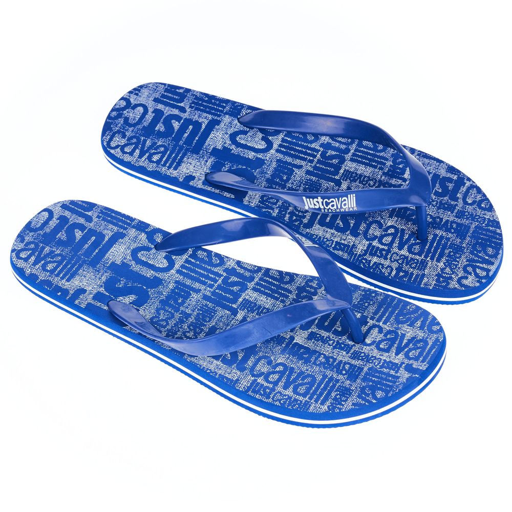 Just Cavalli Ljusblå EVA Herr Sandaler
