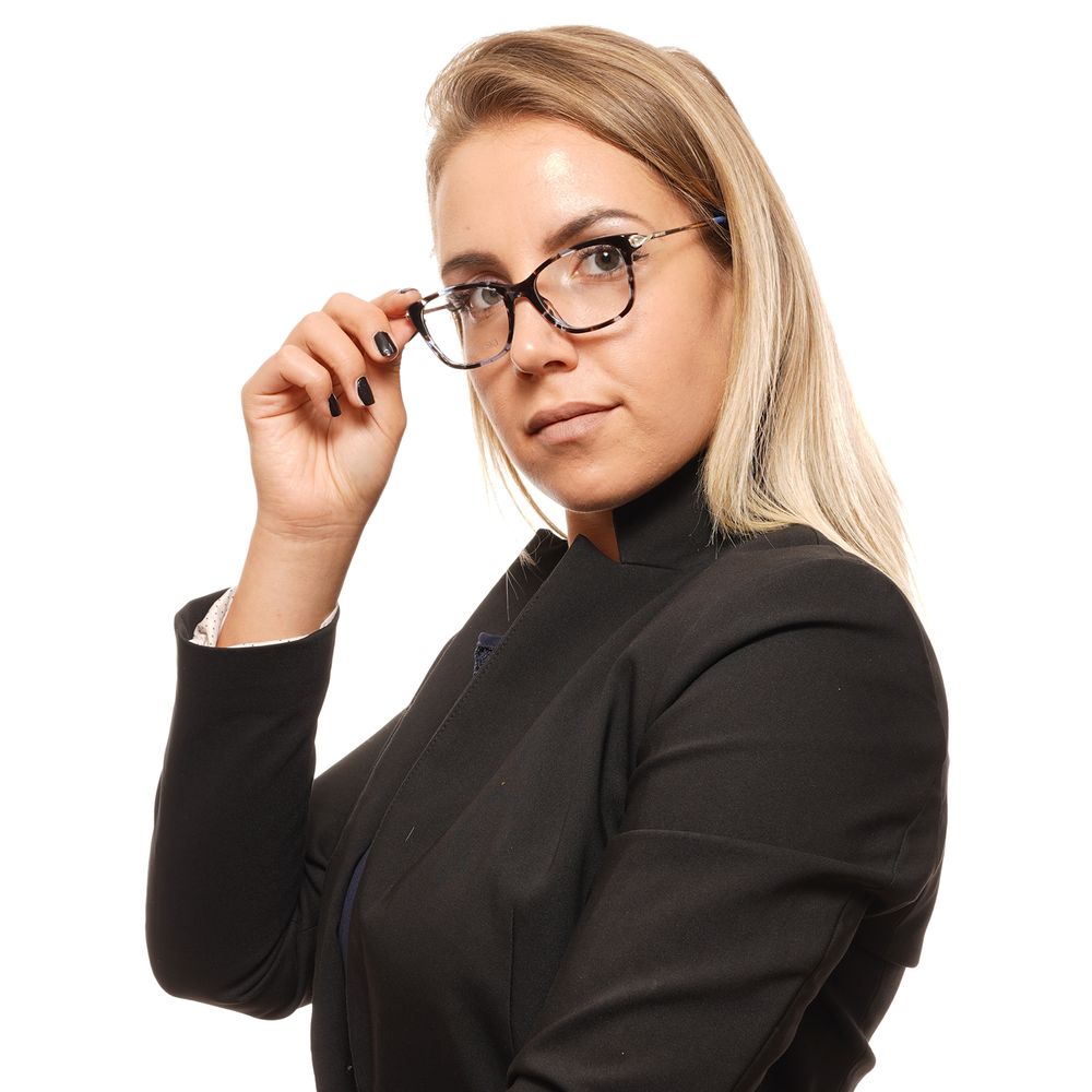 Swarovski bruna optiska bågar för kvinnor