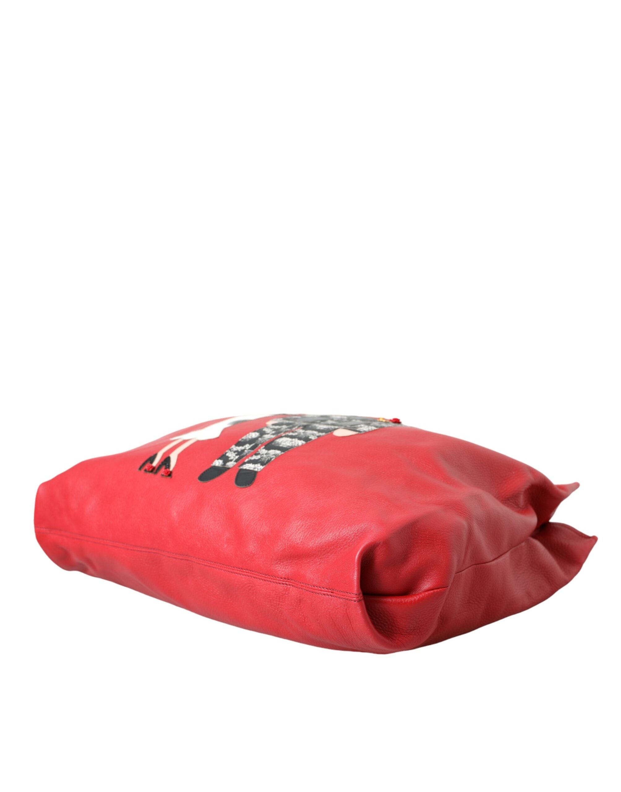 Dolce & Gabbana Red Leather