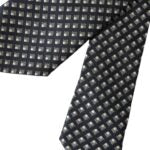 Dolce & Gabbana Svart 100% Siden Mönstrad Justerbar Herrslips