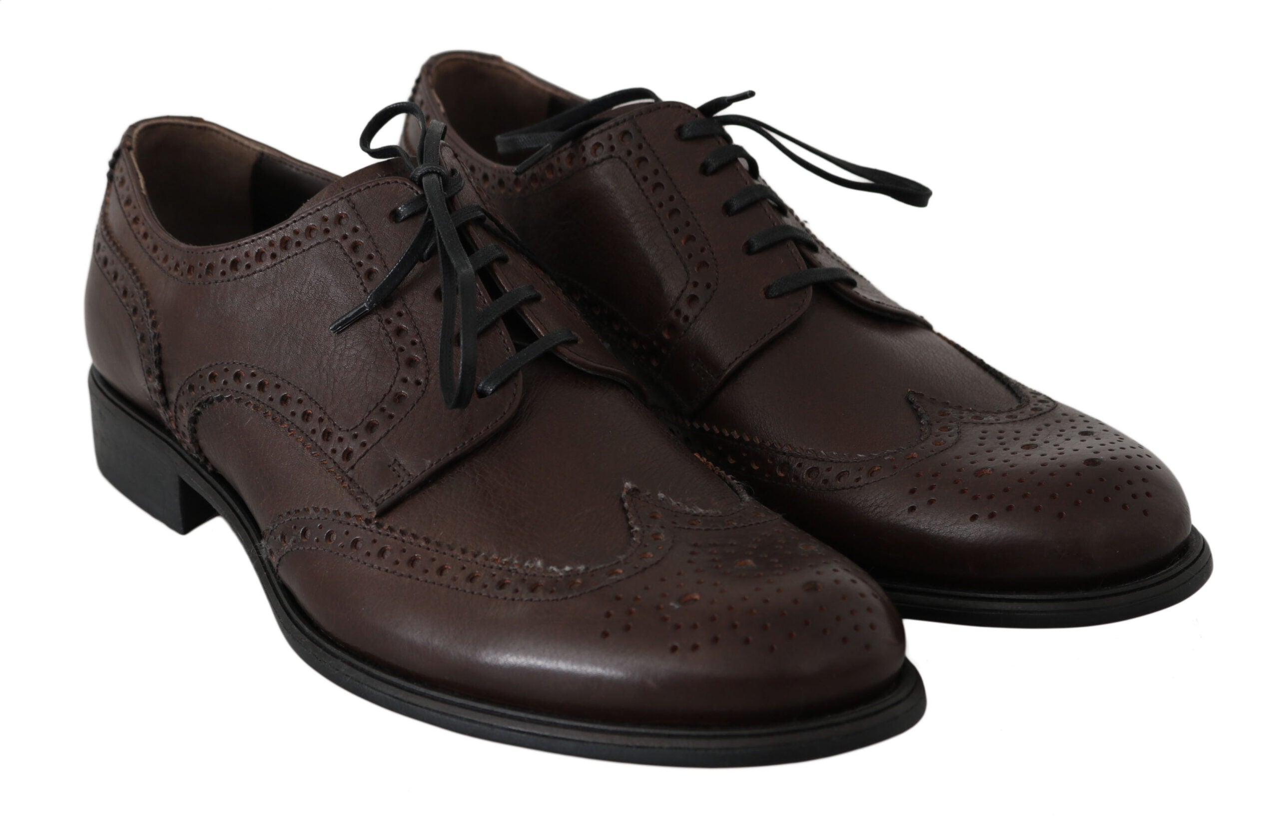Dolce & Gabbana Bruna Läder Brogue Derby Finskor