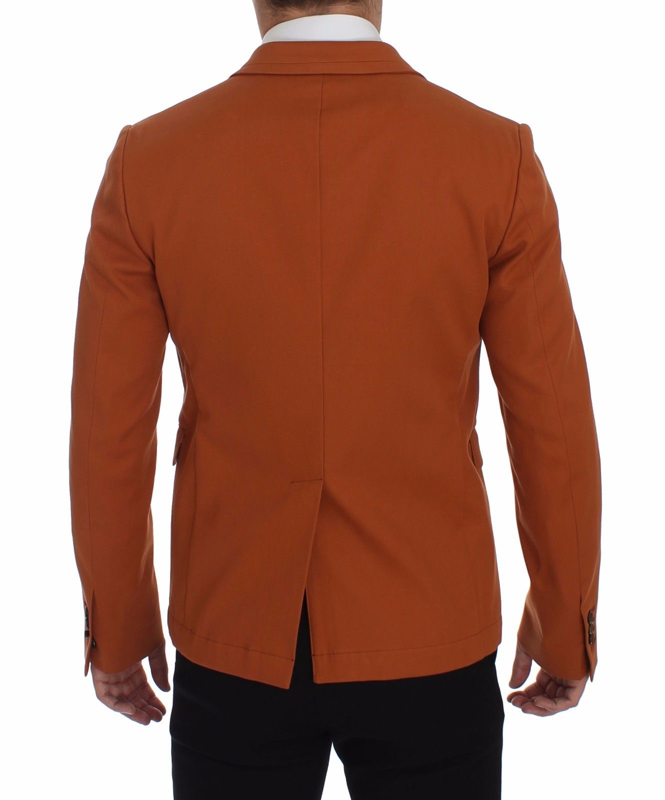 Dolce & Gabbana Orange Bomullsstretchkavaj