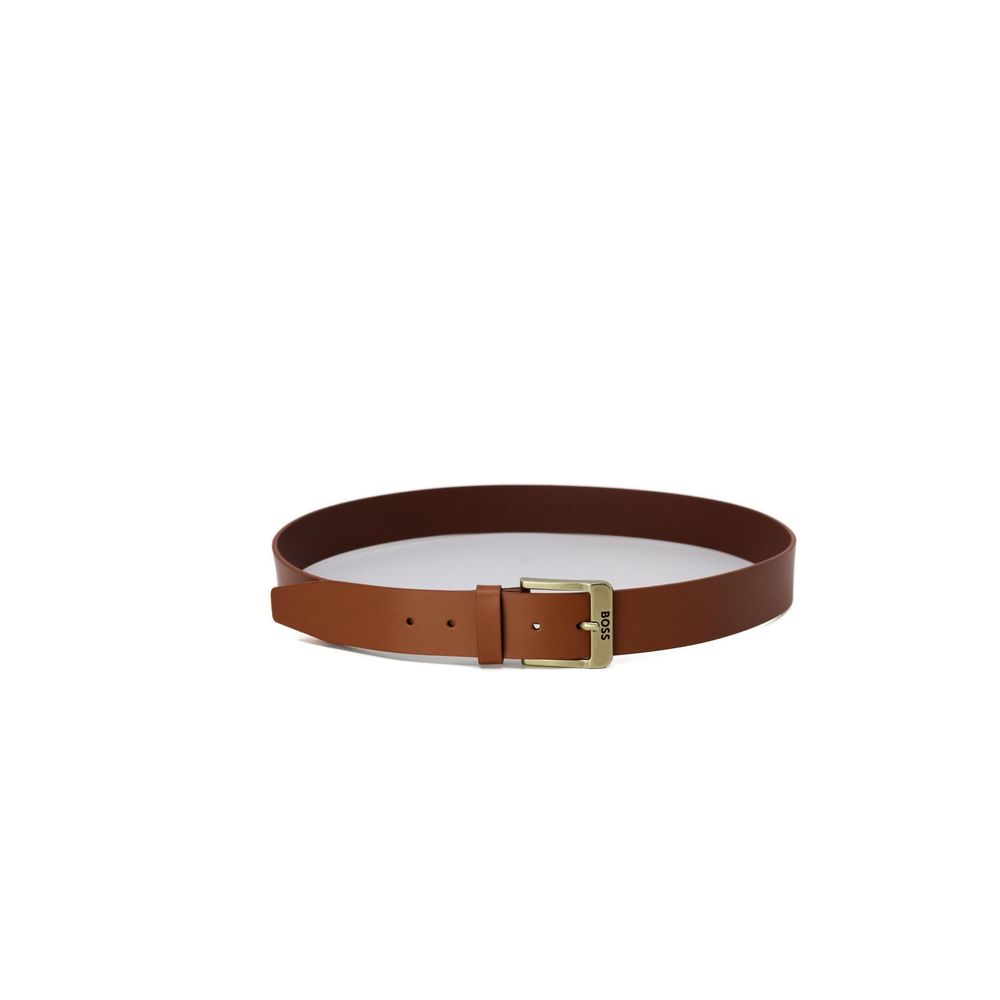 Hugo Boss Beige Läderbälte