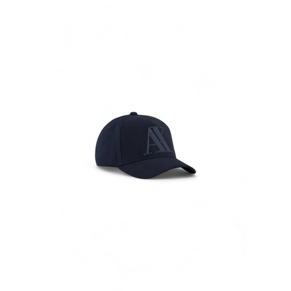 Armani Exchange Blå Polyesterkepsar Basebollkeps