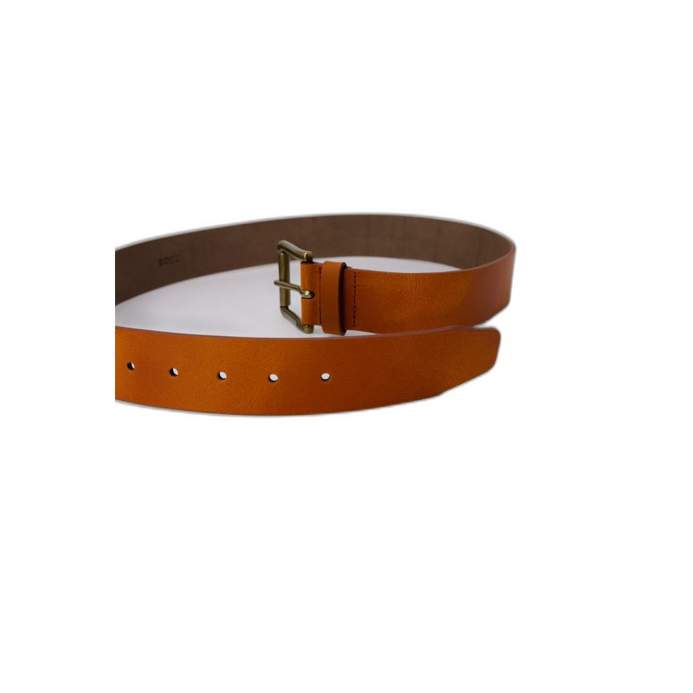 Hugo Boss Beige Läderbälte