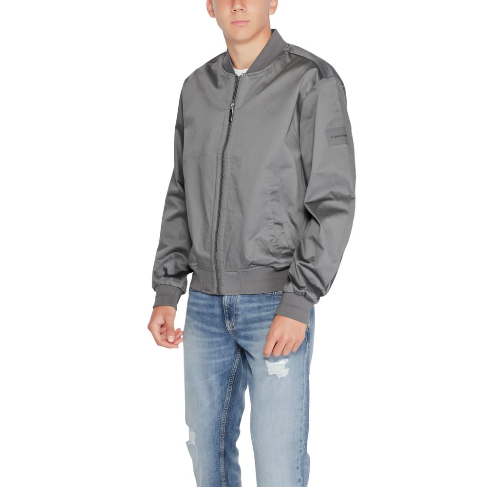 Calvin Klein grå ekologiska bomullsjackor och kappa