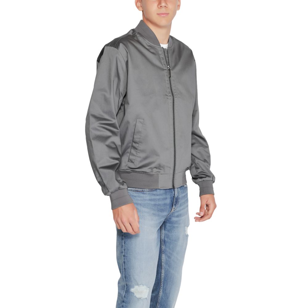 Calvin Klein grå ekologiska bomullsjackor och kappa