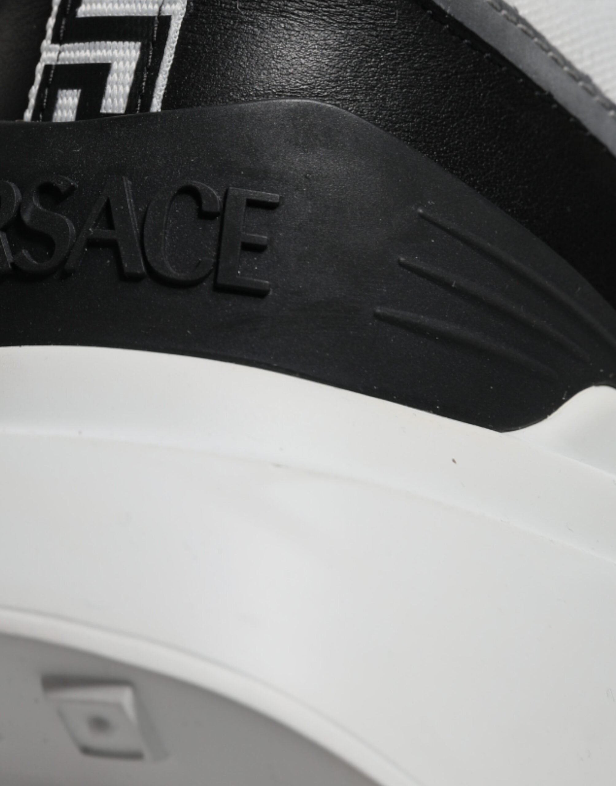 Versace Flerfärgad Canvas Quad Fabric Medusa Låga Sneakers Skor