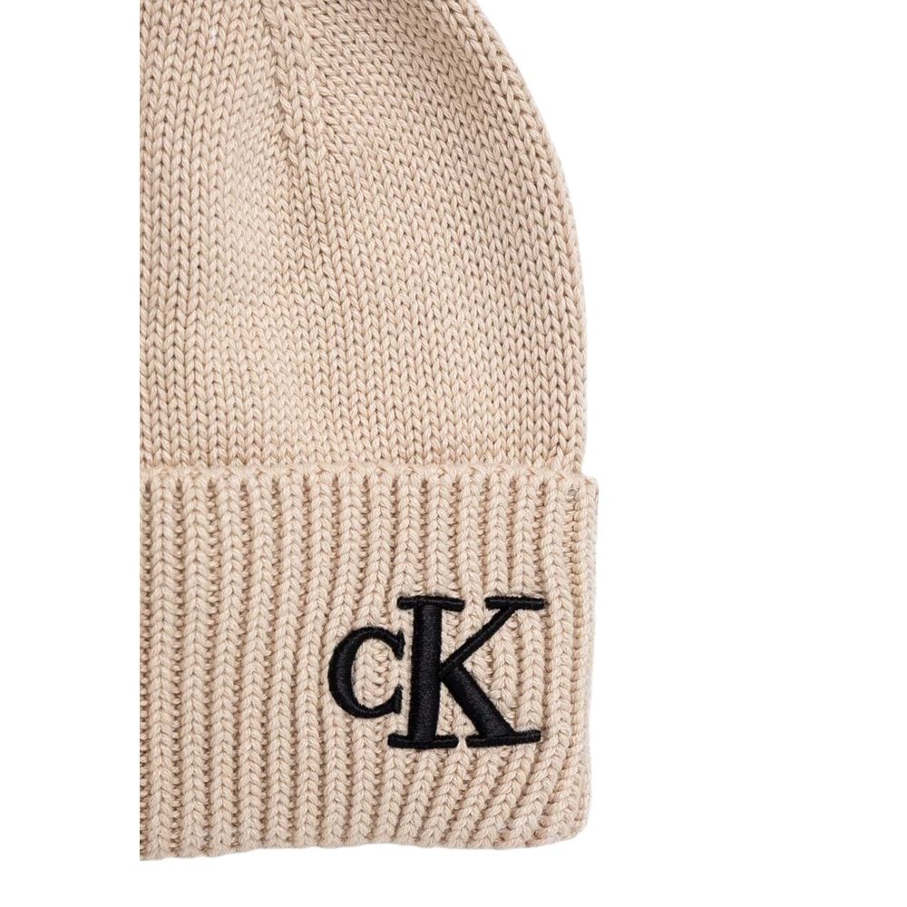 Calvin Klein Beige Bomullskeps Basebollkeps