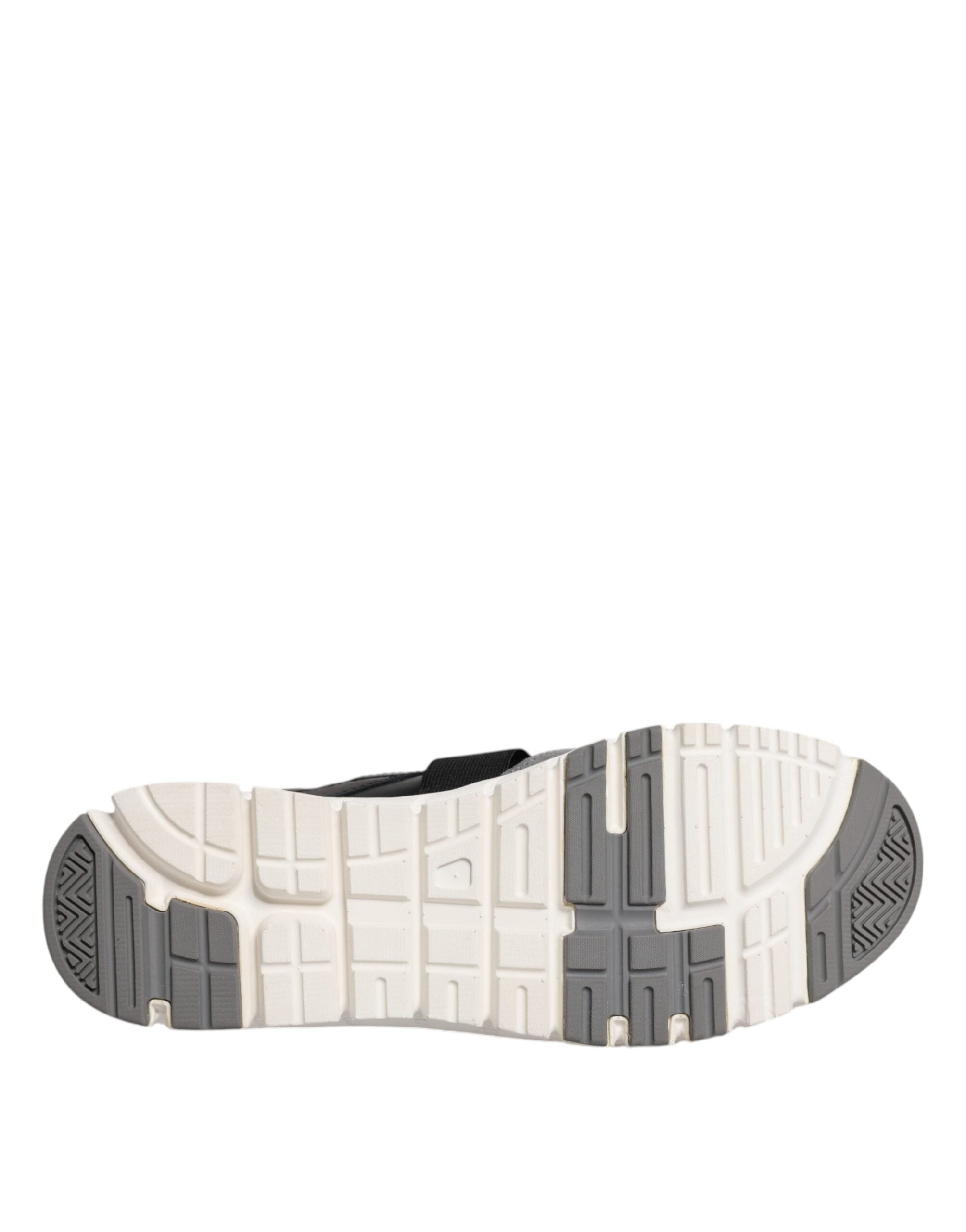Dolce & Gabbana Låga Sneakers i Läder och Mocka i Flerfärg