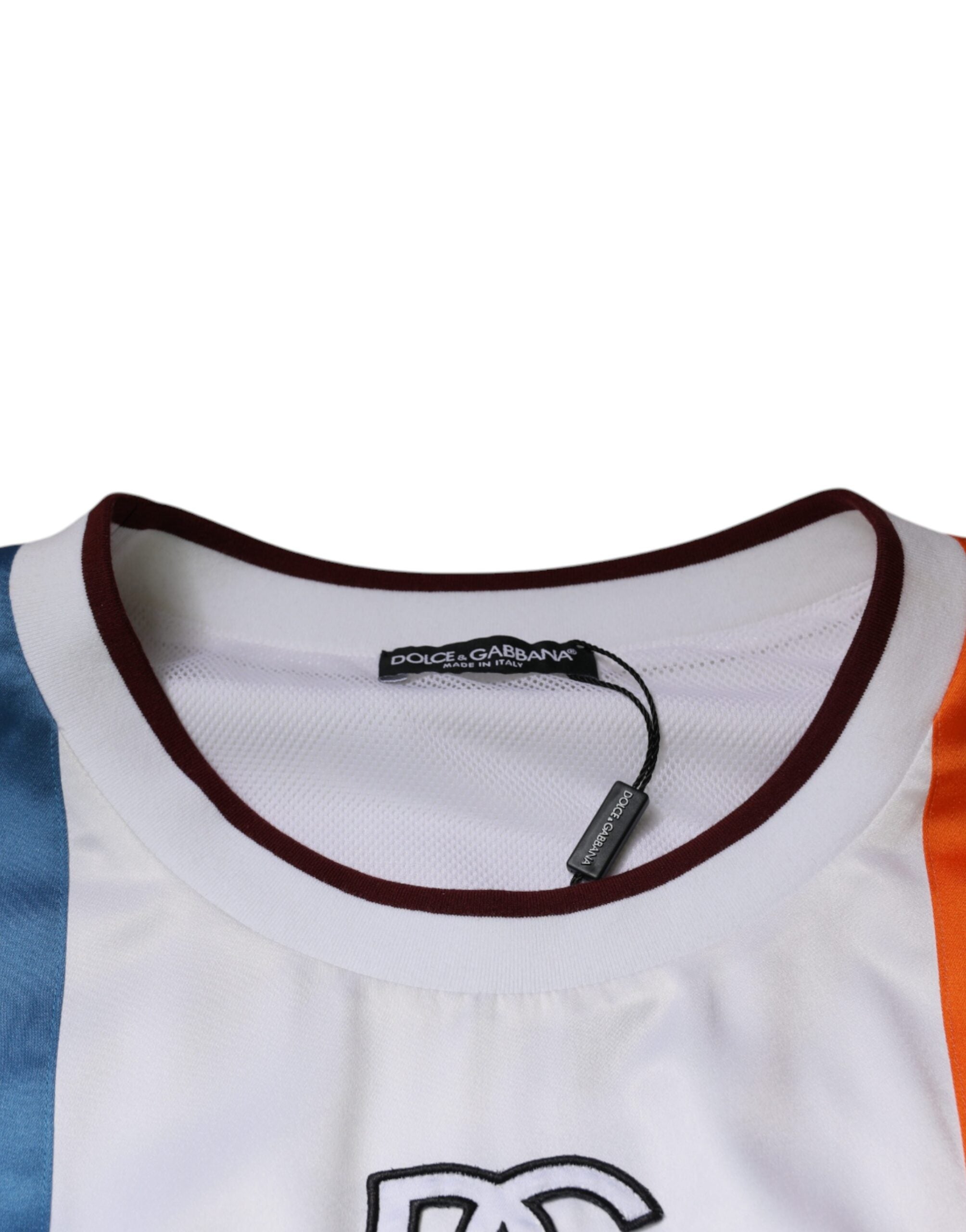 Dolce & Gabbana Flerfärgad Jersey Linne Ärmlös T-shirt
