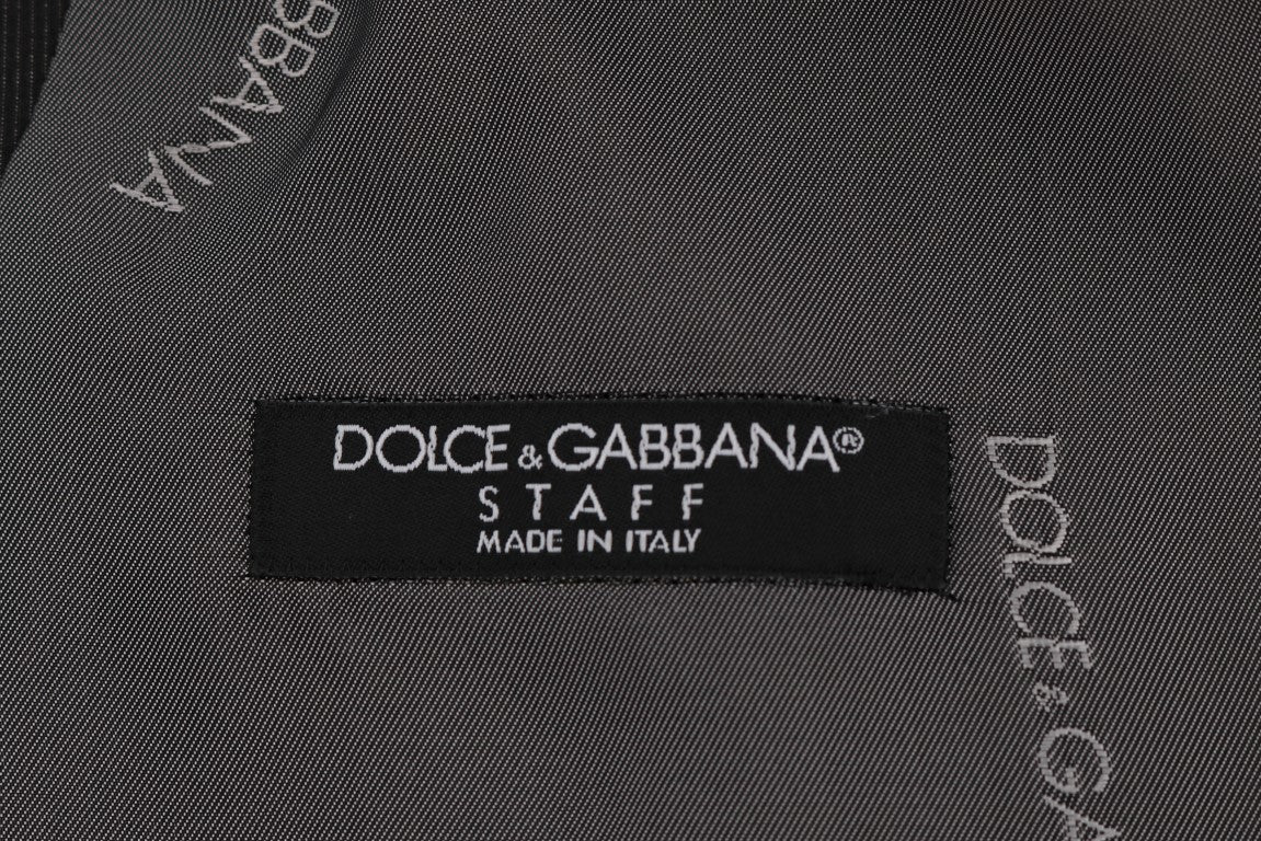 Dolce & Gabbana Grå STAFF Bomullsviskon Väst