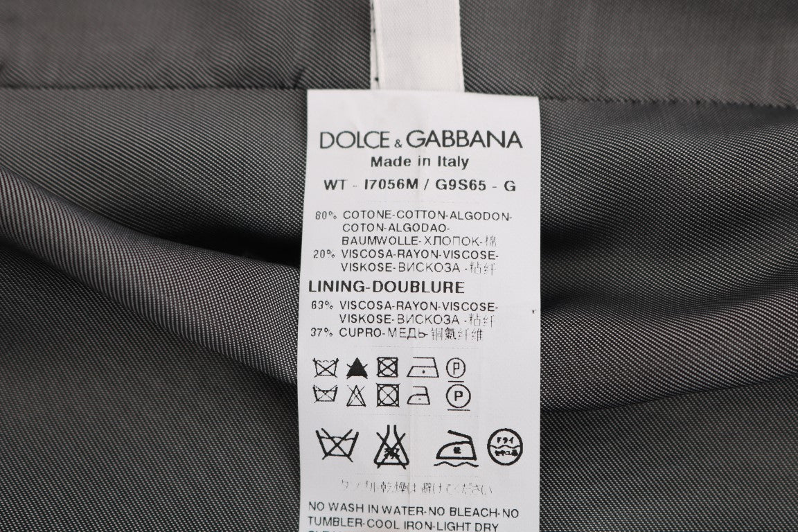 Dolce & Gabbana Svart STAFF Bomullsviskon Väst