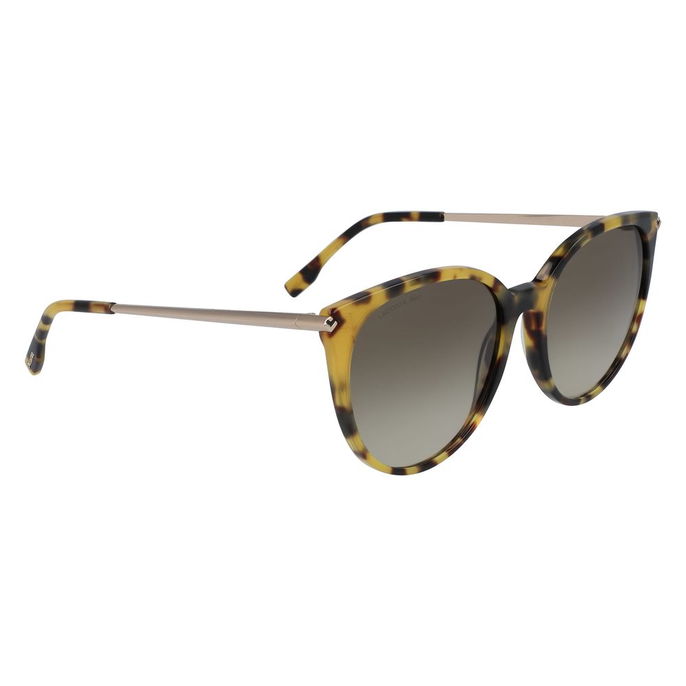 Lacoste bruna metallsolglasögon