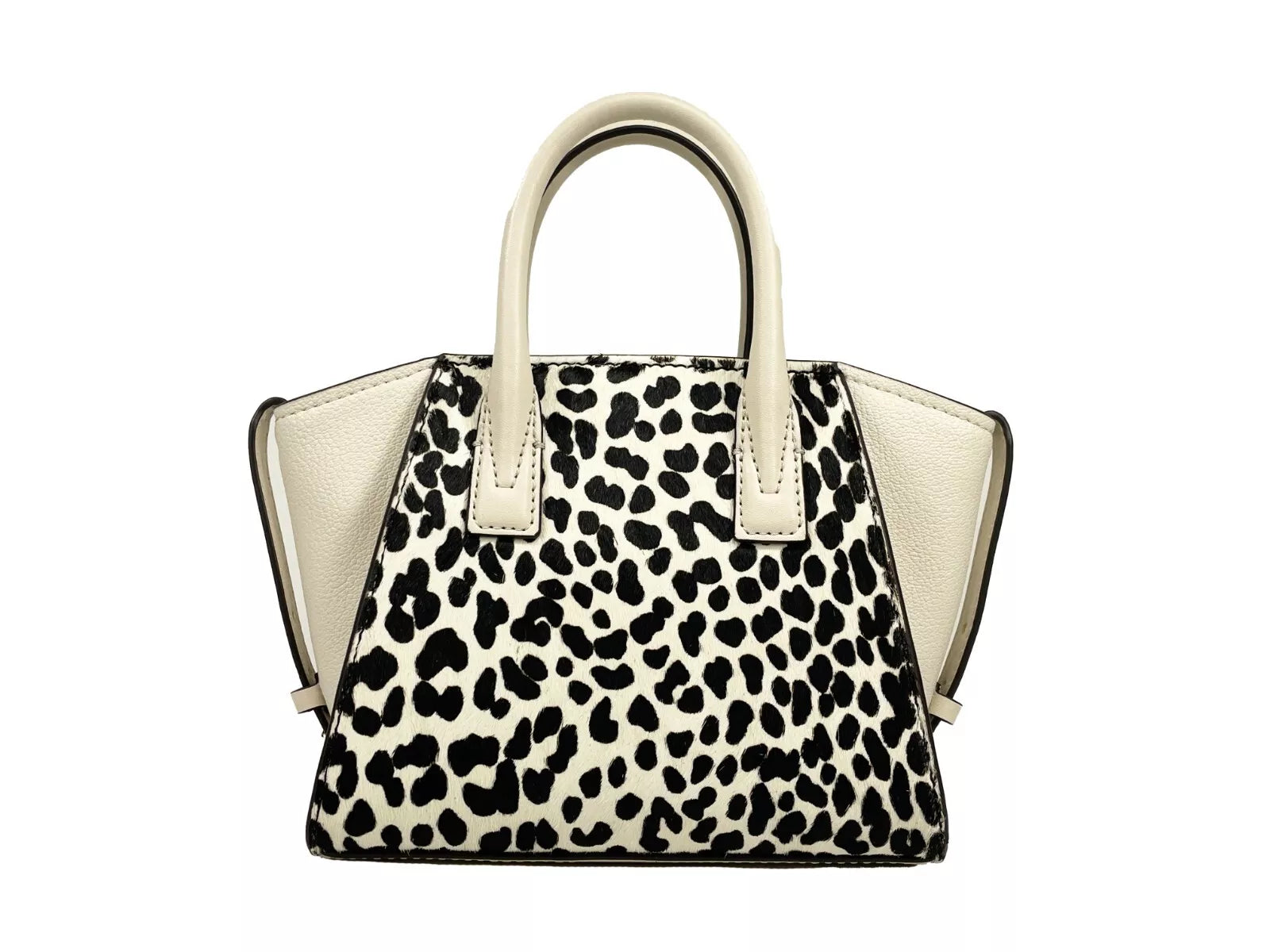 Michael Kors Avril XS Cream Cheetah Satchel Axelväska