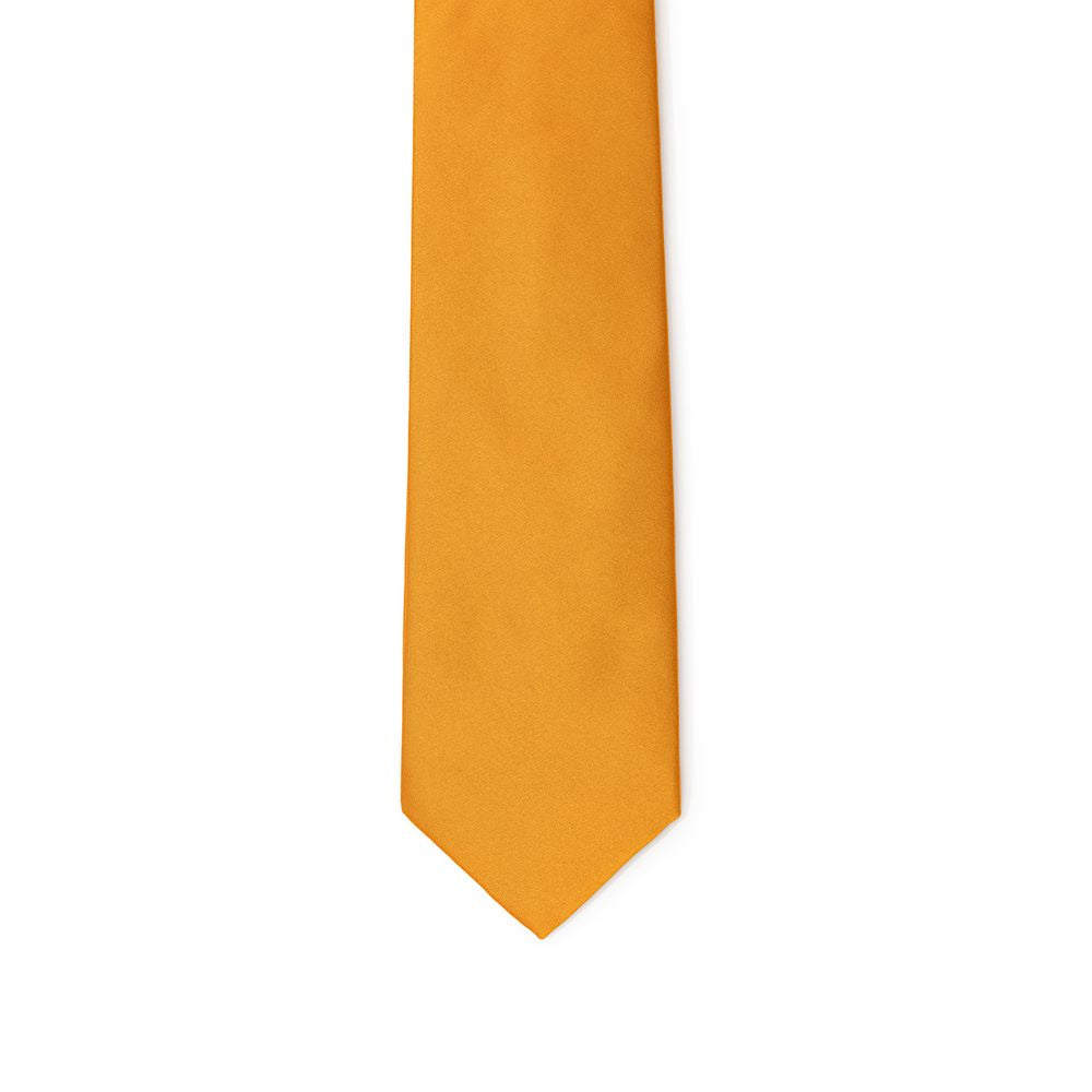 Dolce & Gabbana Orange Sidenslipsar & Fluga