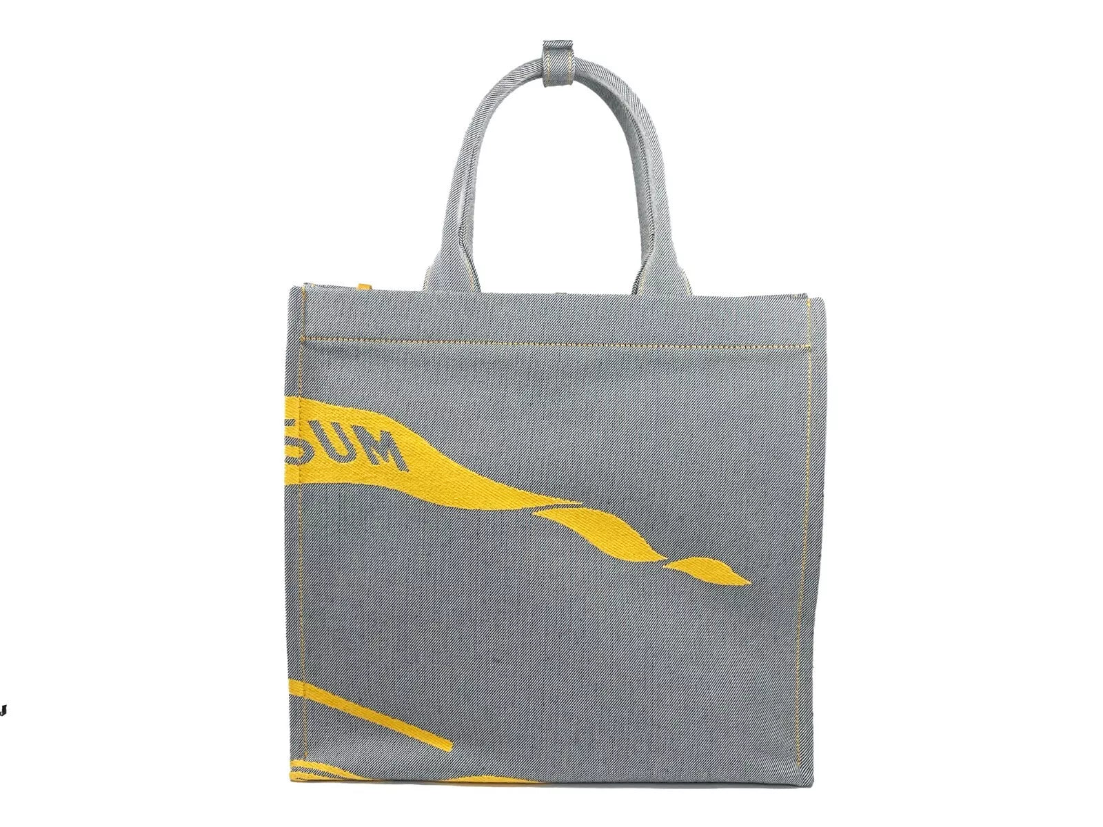 Burberry EKD Canvas Tote Bag Med Myntpåse Solrosgrå