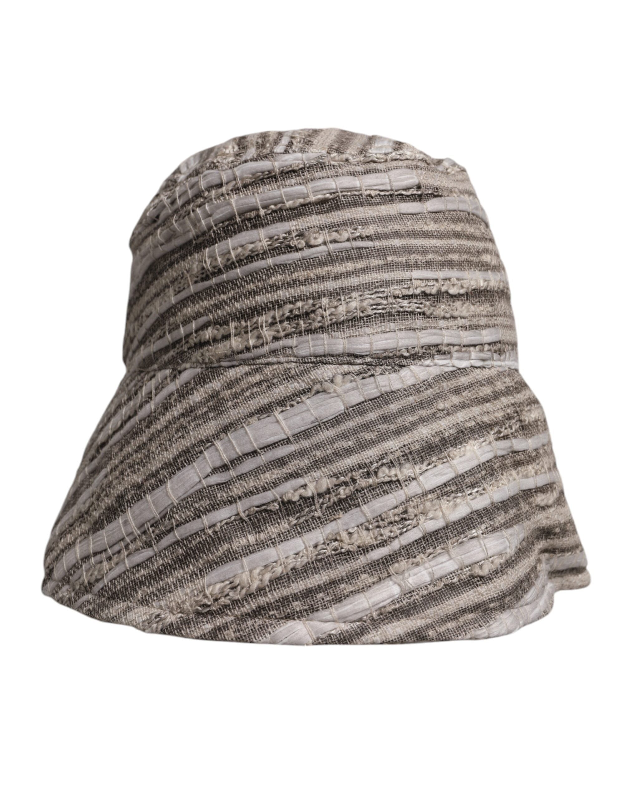 Dolce & Gabbana Flerfärgad Randig Bomulls Bucket Cap