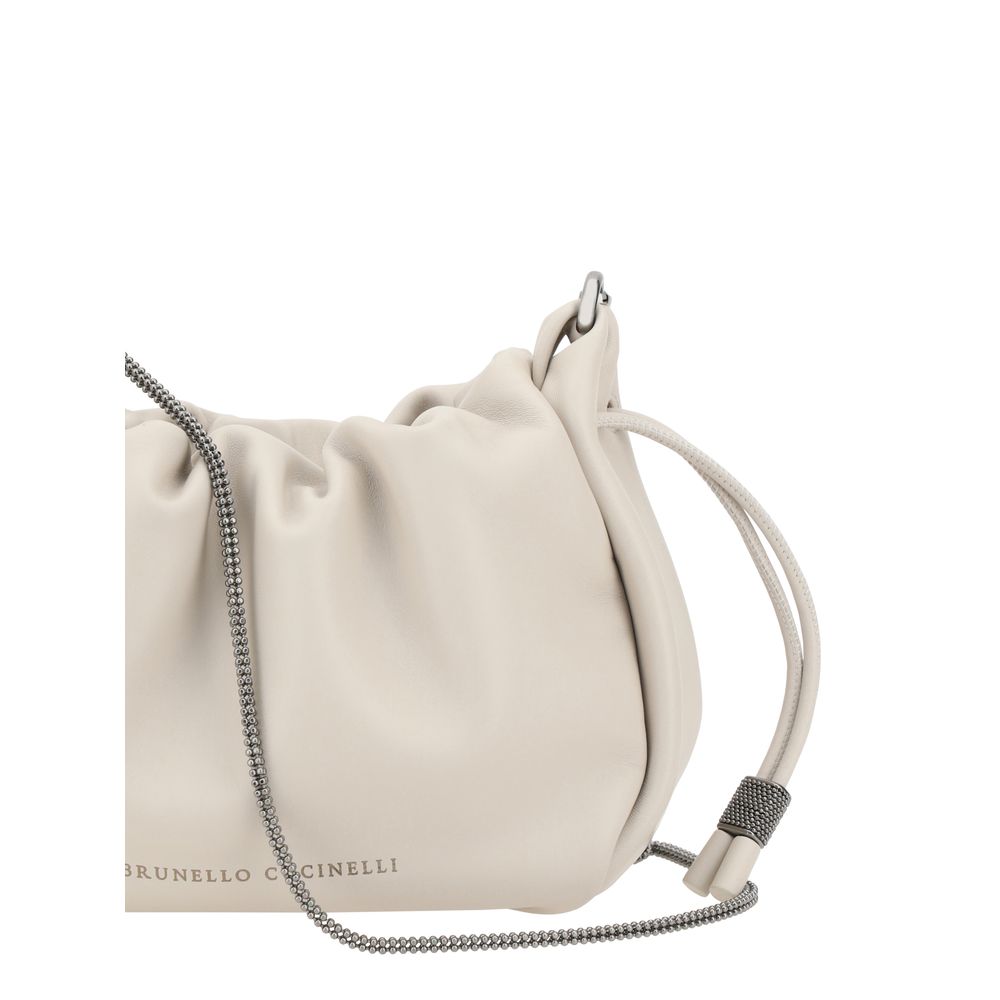 Brunello Cucinelli Bucket Mellow mini axelväska