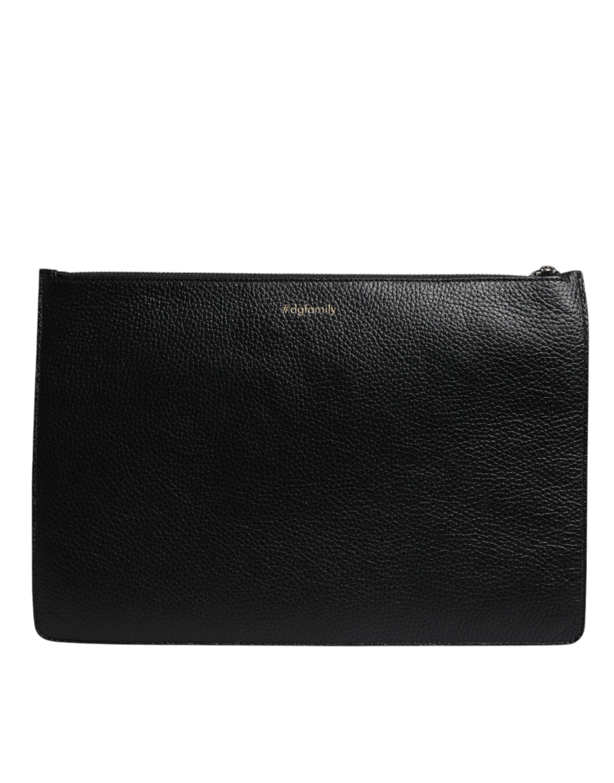 Dolce & Gabbana svart läder